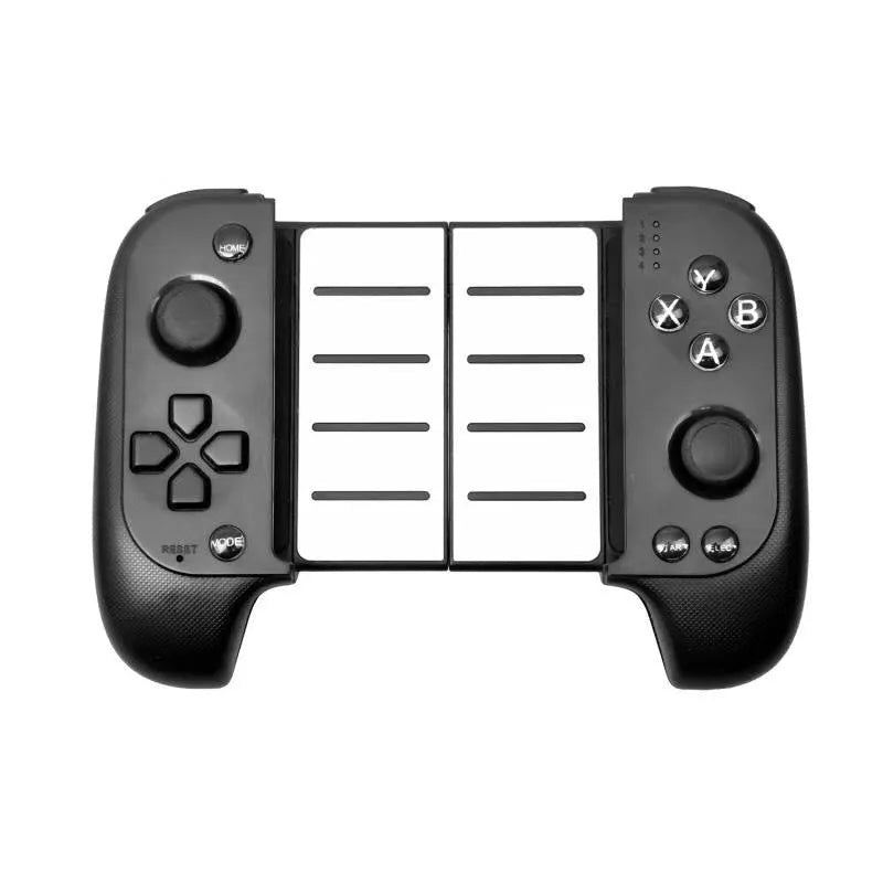 Cytec wireless Bluetooth mobile game controller with telescopic handle extended, holding a smartphone.