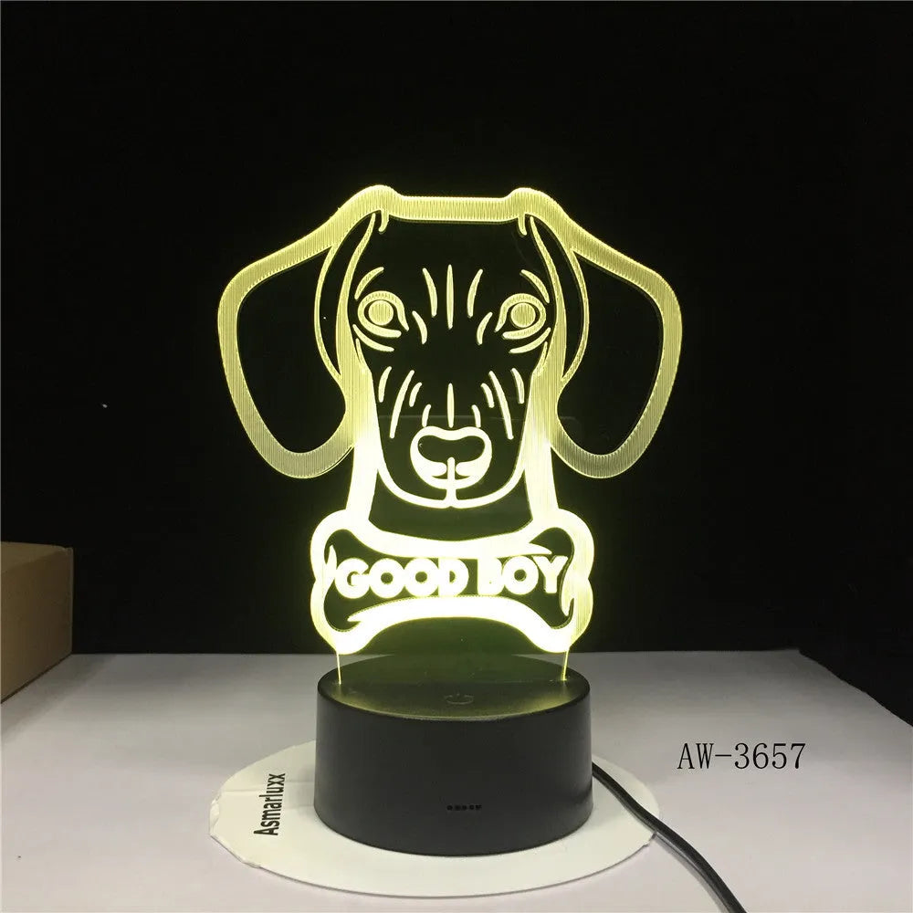 Remote control touch LED table lamp with colourful gradient acrylic shade on black ABS base