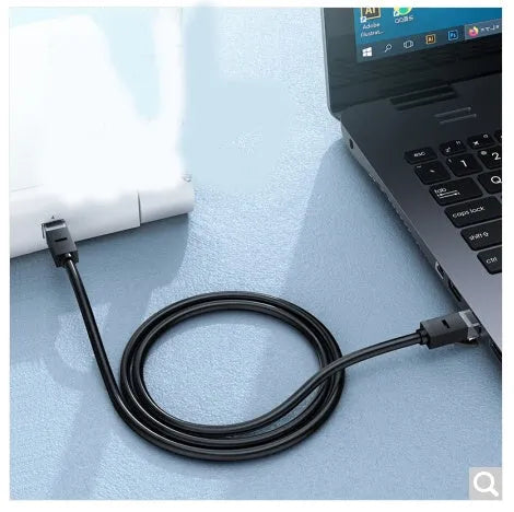 Green UGREEN Cat5e Ethernet cable with RJ45 connectors in 1m and 2m lengths