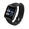 D13 smart bracelet with 1.3-inch colour screen showing heart rate display on wrist