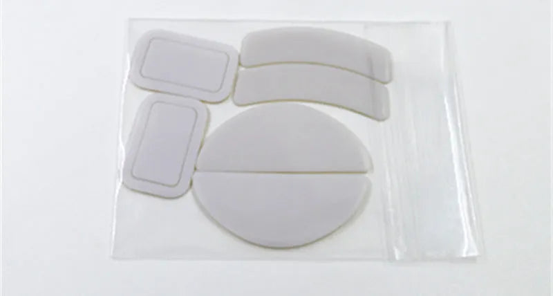 Esports Tiger white mouse skates for Logitech G PRO X Superlight GPX GPW mice with anti-static tweezers.