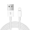 White 20W USB-C fast charger with 1m cable for iPhone and iPad charging