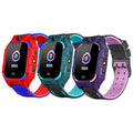 Z6 Q19 children's GPS smartwatch with 1.44-inch touchscreen in green, purple or red colours