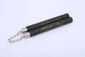 Yinlong sponge nunchakus with EVA covering and iron chain, 75.5cm total length in four colour options