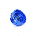 Blue aluminium alloy direct mount disc brake tool for 12-speed bicycle systems