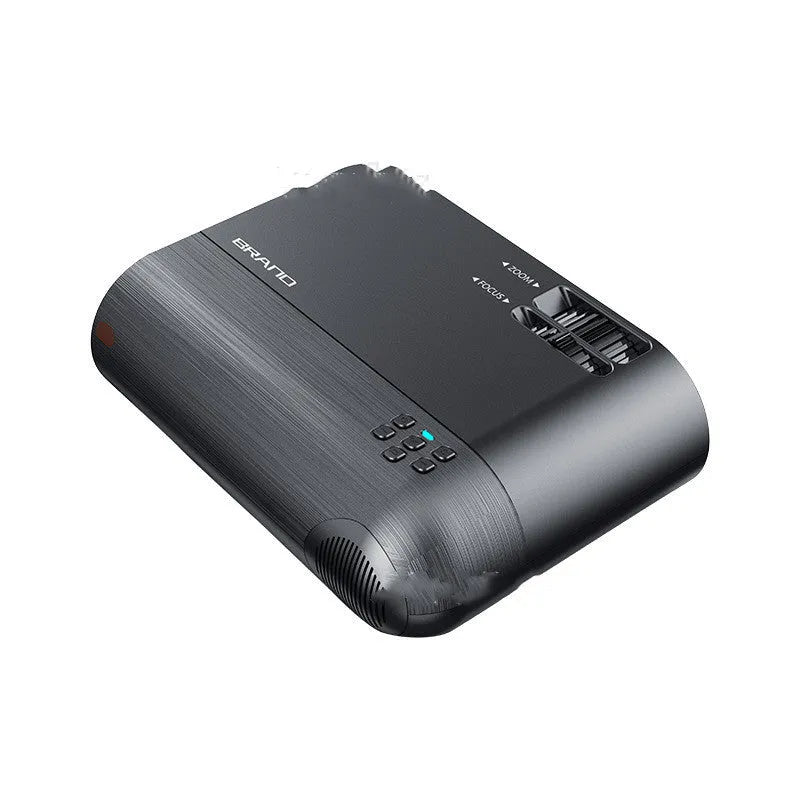 Portable wireless projector with Android system for mobile phone mirroring and 8K compatible projection