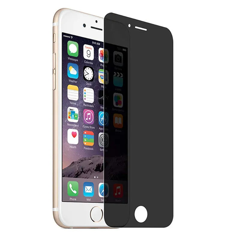 iPhone privacy screen protector tempered glass anti-peeping film full screen transparent