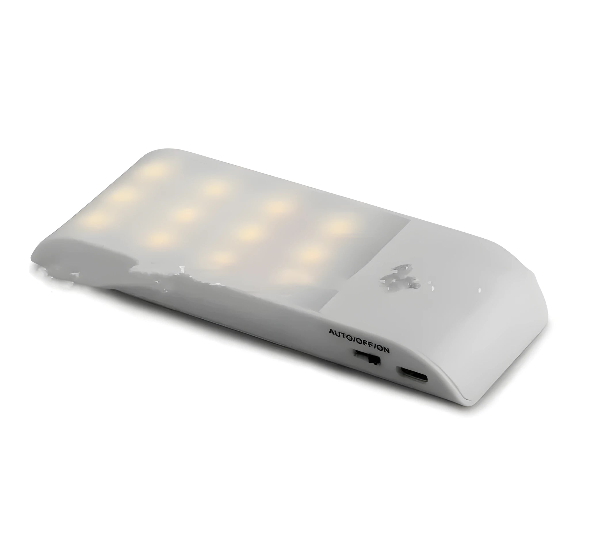 12 LED rechargeable human body sensor night light in new Chinese style with white or yellow light options
