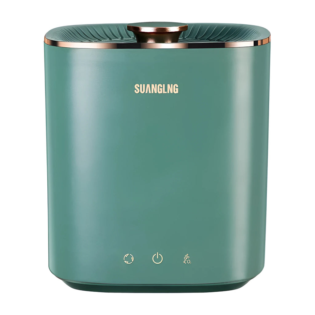 Green mini portable washing machine for underwear socks with ozone sterilisation function