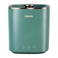 Green mini portable washing machine for underwear socks with ozone sterilisation function