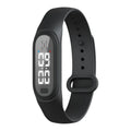 Ultrasonic electronic anti-mosquito repellent bracelet in black, white, blue, and pink colours