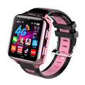 Children's smart watch with colour touch screen and silicone wrist strap.