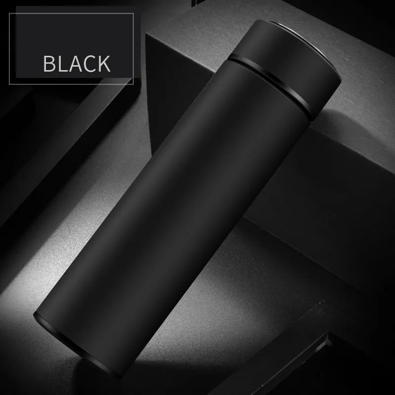 450ml stainless steel vacuum insulated water bottle in multiple colours with arrow mouth design