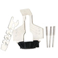 Silver metal band saw blade grinding accessory showing 100 teeth for sharpening