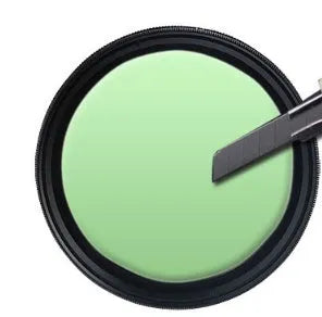 Adjustable multi-diameter camera ND filter set with four grayscale dimming mirrors