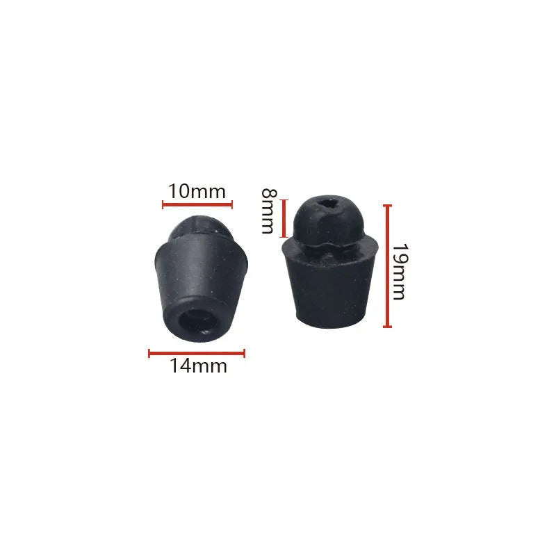 Automobile buckle buffer rubber clips in X16 colour for shock absorption