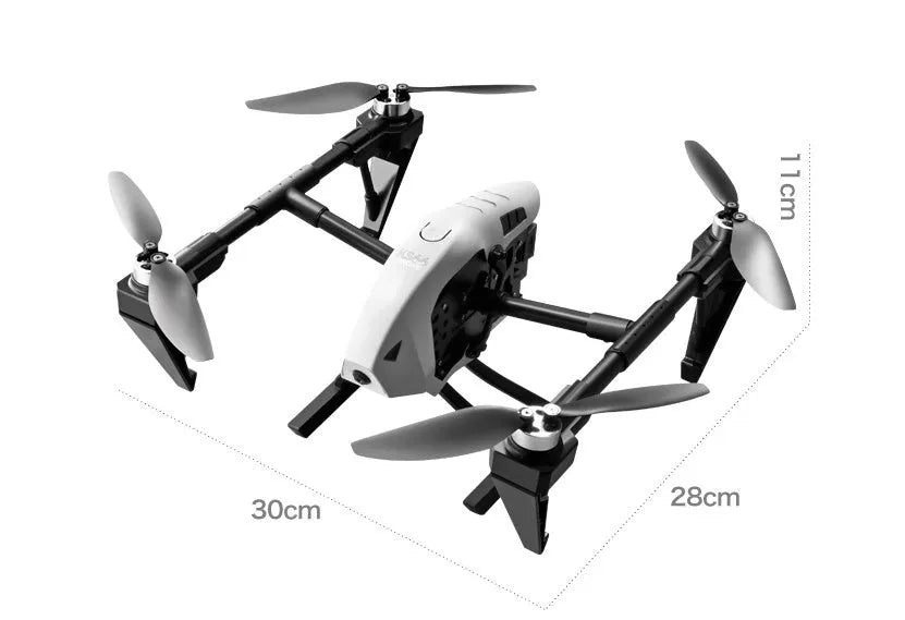 Alloy KS66 drone in white or black with camera and remote control
