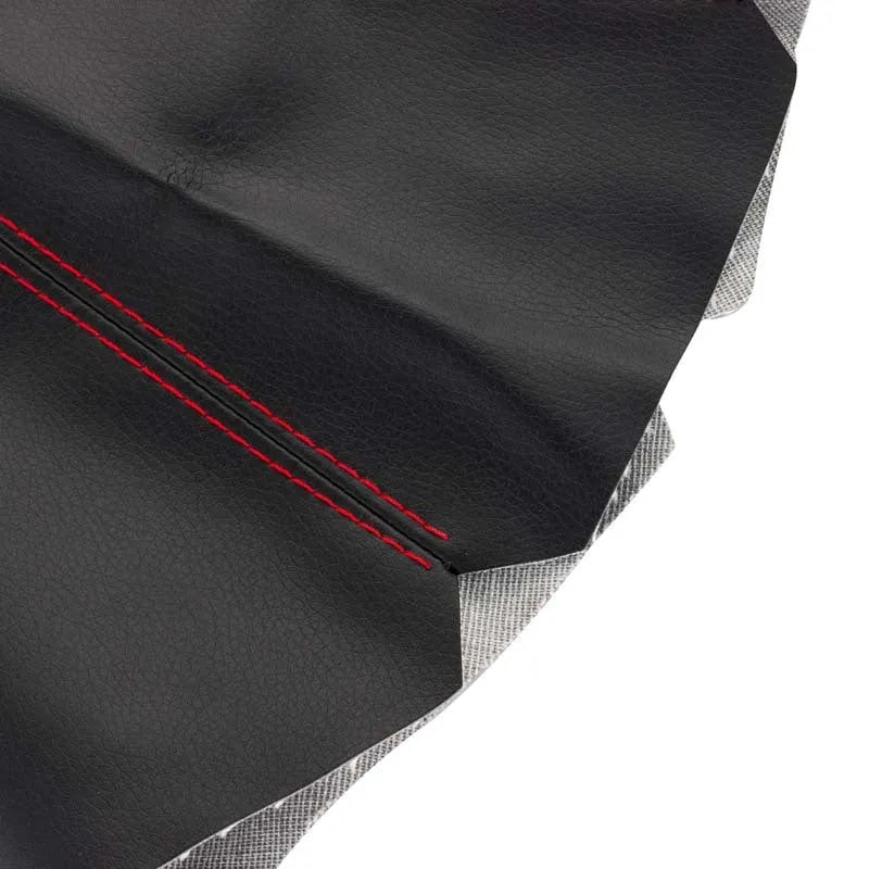 Black PU leather dirt-proof cover for General Motors automatic gear selector.