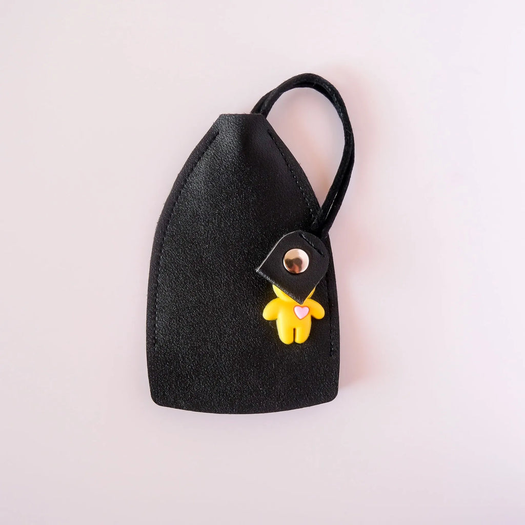 Universal car key case with anti-theft credit card storage in multiple colour options