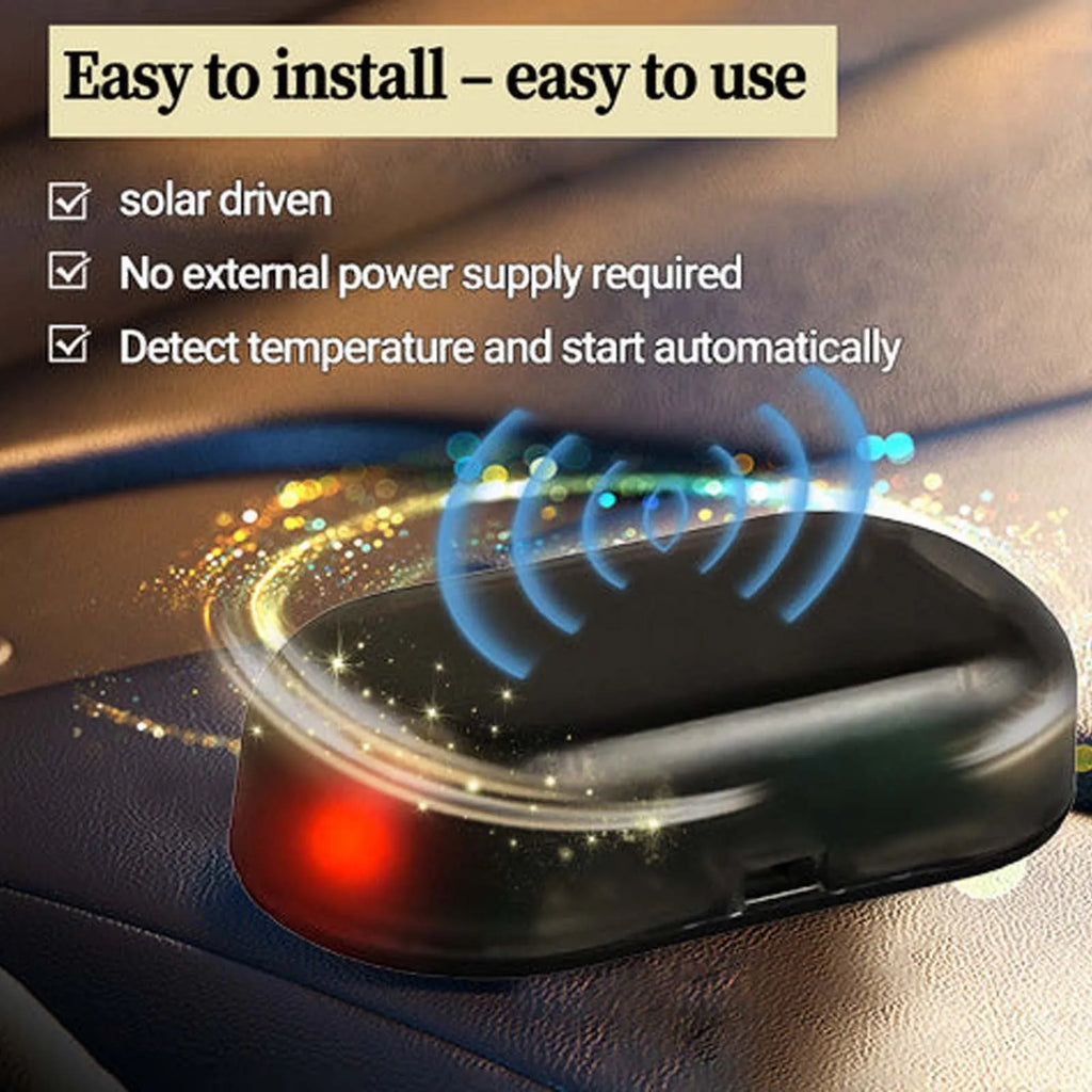Black car snow removal deicer tool with special glass construction, 5cm long.