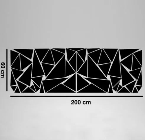 200cm long car decoration sticker applied to vehicle side panel and wheel arch