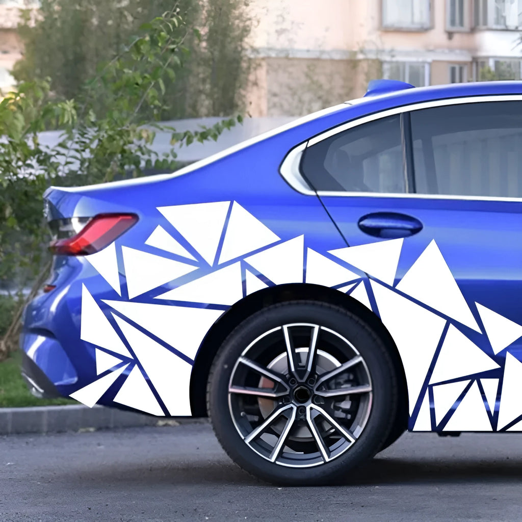 200cm long car decoration sticker applied to vehicle side panel and wheel arch