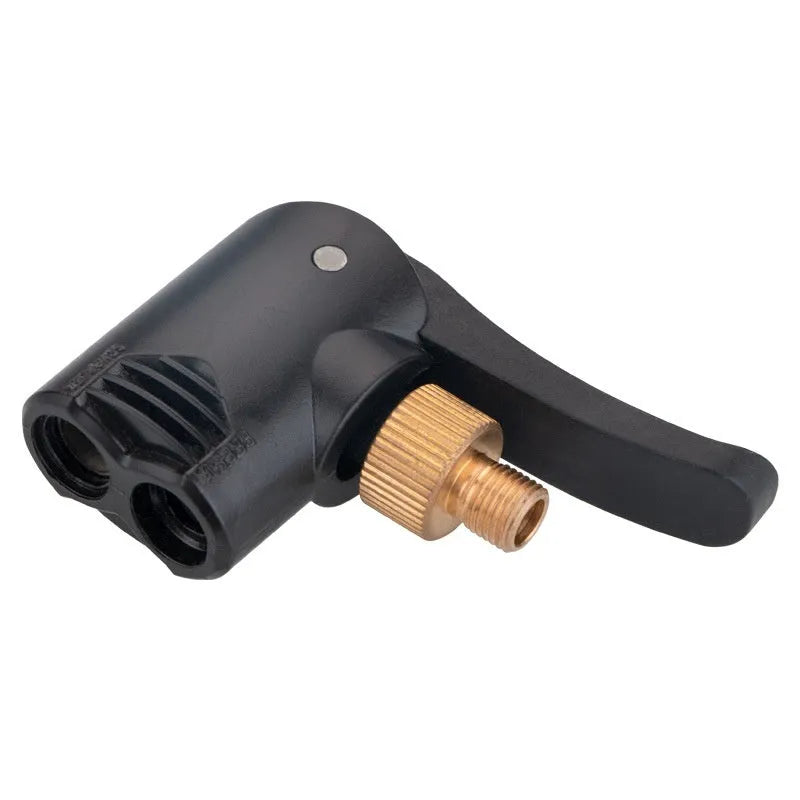 Vehicle air conversion inflatable chuck two-in-one nozzle with hose and USB charging