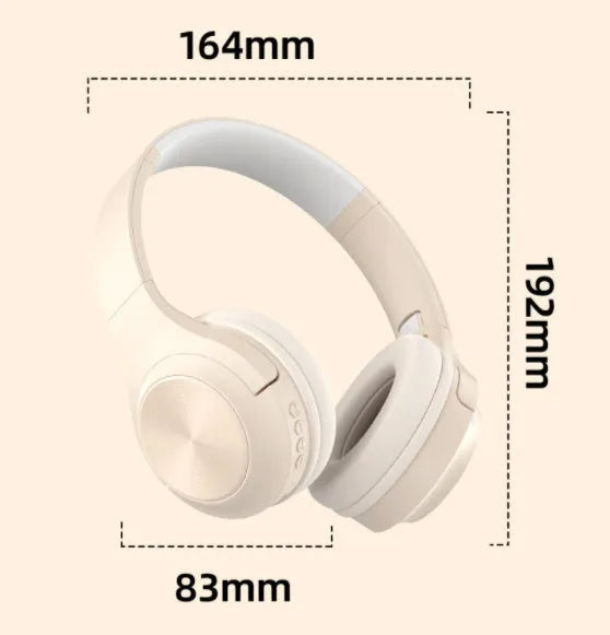 Personalised wireless Bluetooth headset in choice of three colours with head-mounted design