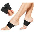 Elastic foot bandage cover with adjustable heart pad for arch support in PU material