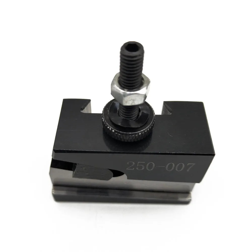 Machifit 250-000 steel quick change tool post for M10 mini woodworking lathes.