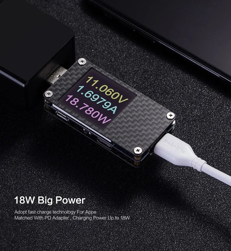 White USB-C to Lightning charging cable for Apple iPhone and iPad, 1 metre long