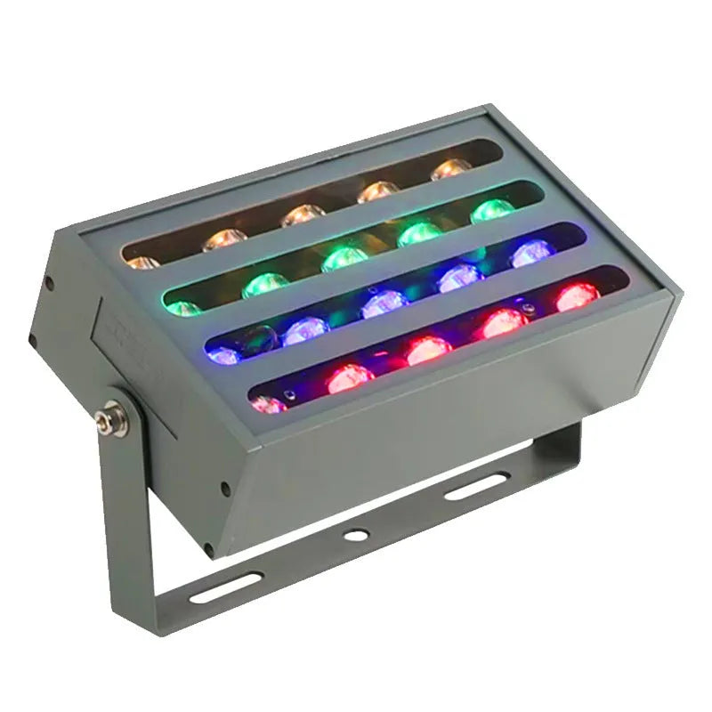Outdoor LED rainbow tree projection lamp with aluminium alloy housing and IP65 waterproof rating