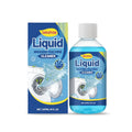 237ml bottle of liquid washing machine cleaner with citric acid formula