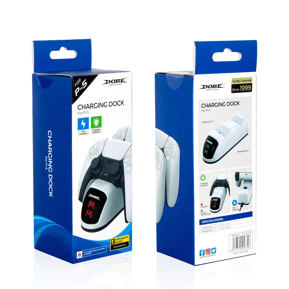 Green and blue LED breathing light USB Type-C contact charger handle with ABS plastic body.