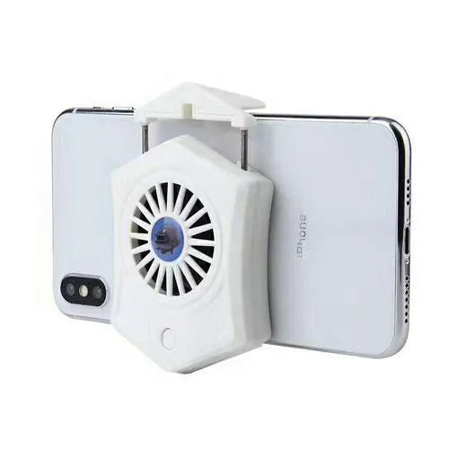 USB mobile phone cooling radiator for gaming consoles in black and white colour options