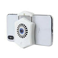 USB mobile phone cooling radiator for gaming consoles in black and white colour options