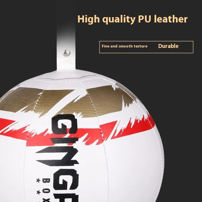 Hanging boxing speed ball in black colour for reaction training