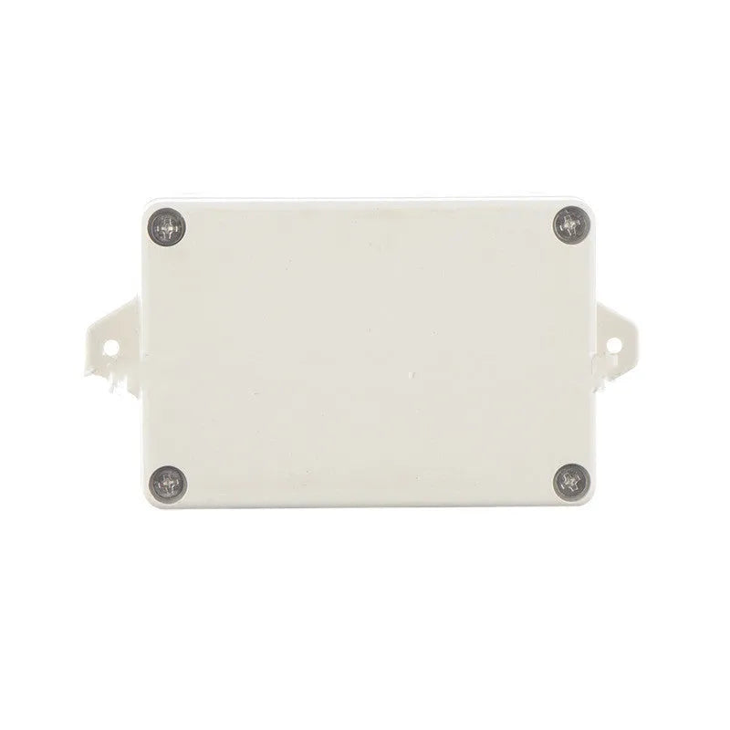 F4B-1 model ABS plastic waterproof instrument box for electronic components, 100mm by 68mm by 40mm.