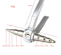 Manual tube expander tool for air conditioning refrigeration copper pipe work
