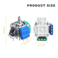 Hall effect electromagnetic joystick replacement module for PS5 PS4 XBOX and Nintendo Switch gamepad controllers.