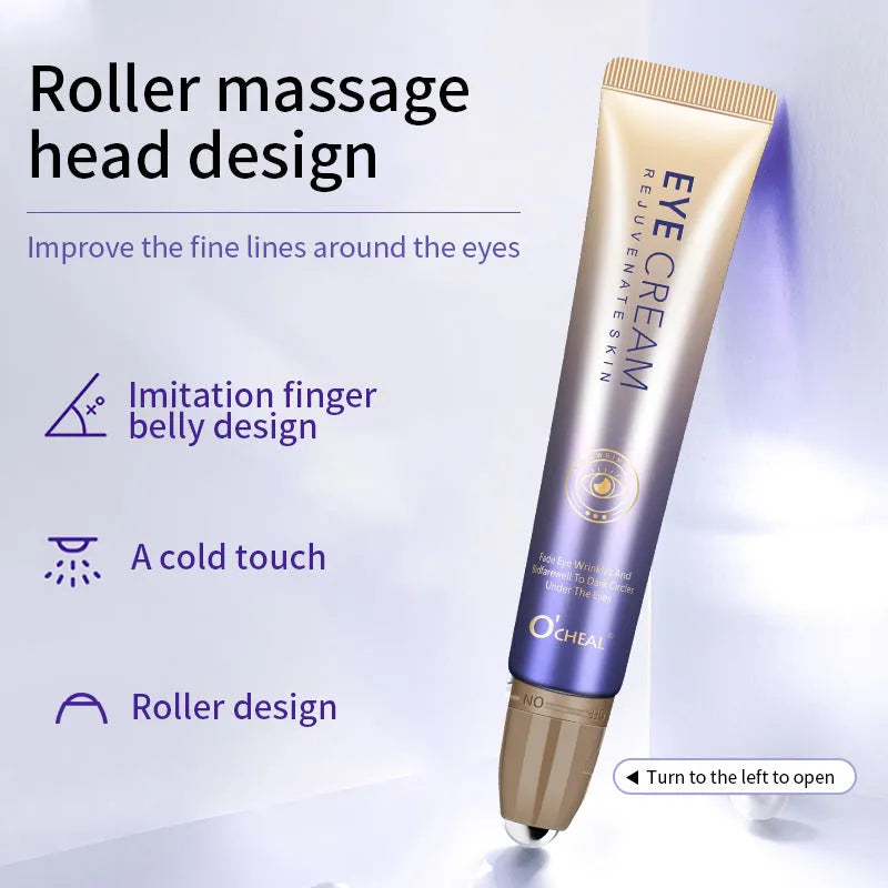 20g tube of ball eye cream for brightening and concealing dark circles around the eyes.