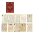 Foams simulation material notebook in artistic colour, shown as a 10-sheet pack suitable for gifting.