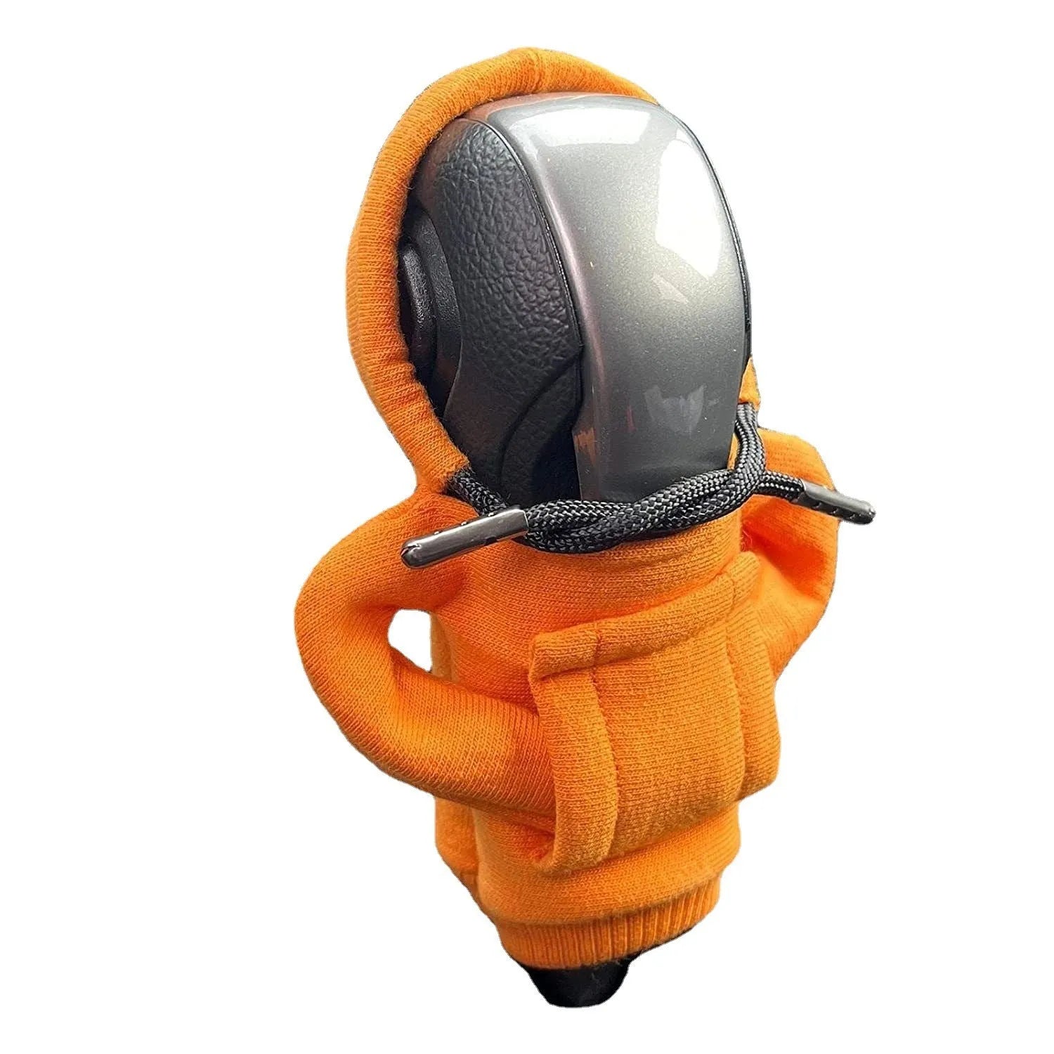 Cloth gear shift knob cover in multiple colours for manual or automatic cars