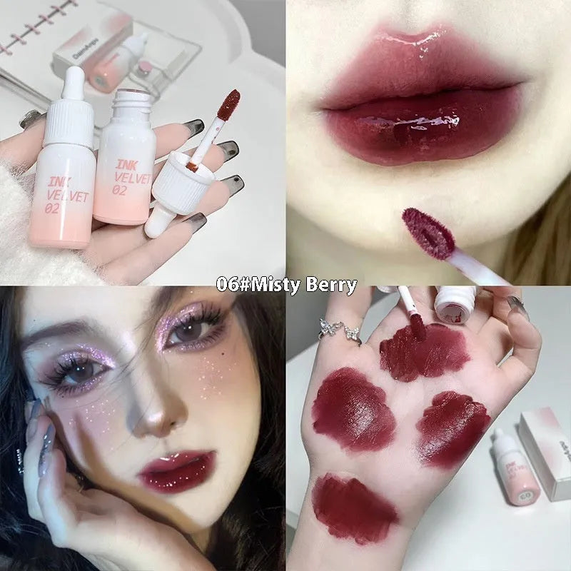 Mirror Lip Lacquer moisturising lip colour in milk huhoo series with 3.5g net content