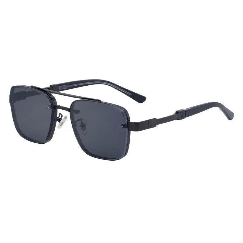 Men's vintage sunglasses with UV protection PC lenses in various colour options.