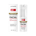 30g tube of lightweight facial sunscreen with hyaluronic acid and Centella asiatica extract.