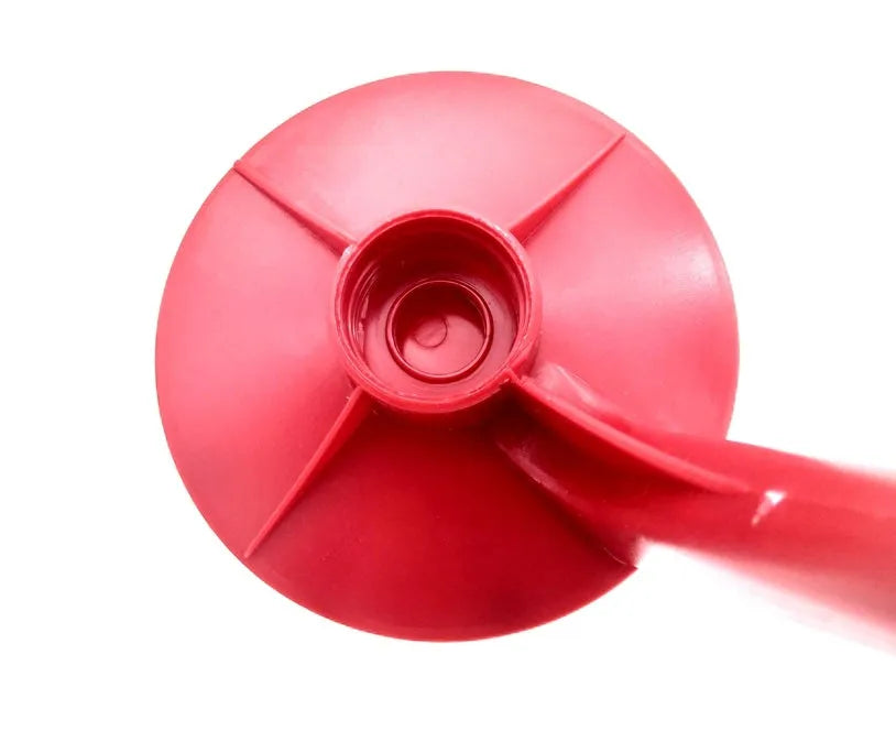 Red Magic Tap soda dispenser for 2-litre bottles with push-button drink control