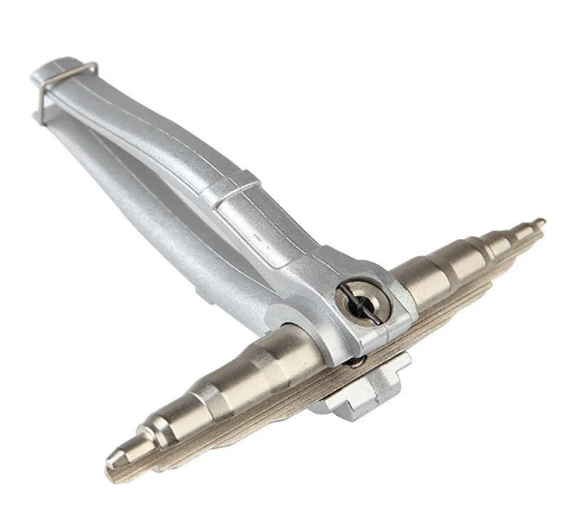 Manual tube expander tool for air conditioning refrigeration copper pipe work