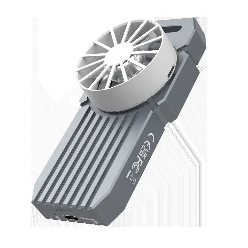 USB4 40Gbps aluminium hard disk enclosure for M.2 NVMe solid state drives.