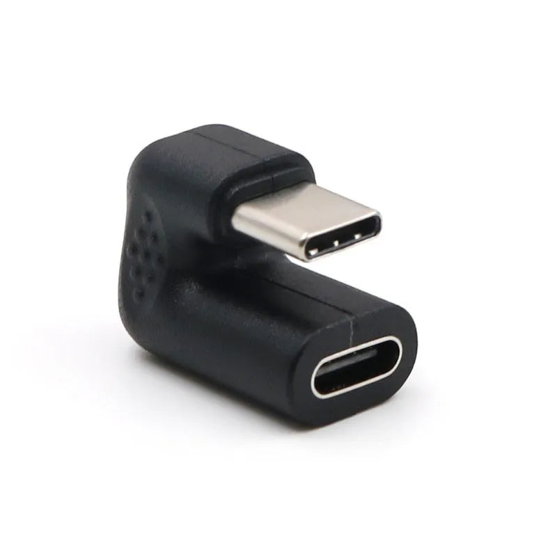 Plastic male to female adapter extension cable with U-bend adapter style for mobile devices